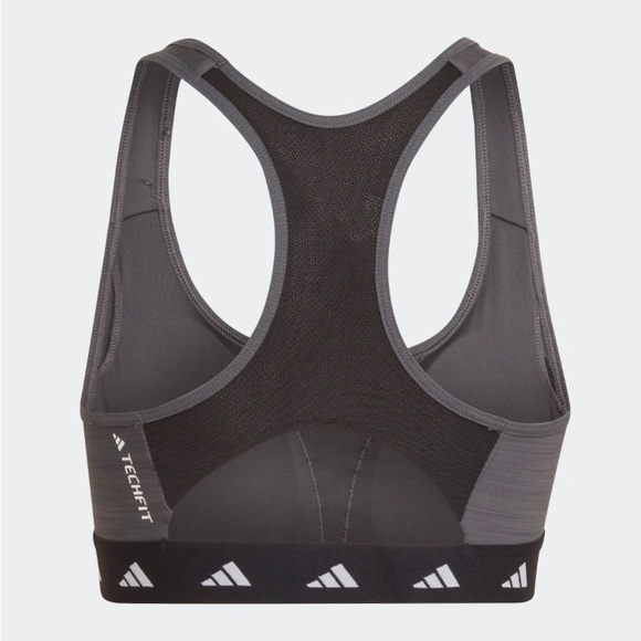 Adidas Power-react Training Medium Support Techfit Bra - Picture 2 of 8